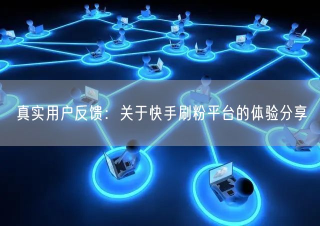 真实用户反馈：关于快手刷粉平台的体验分享