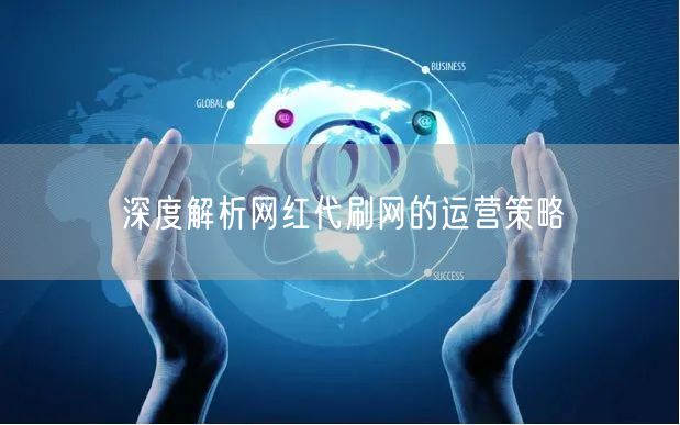 深度解析网红代刷网的运营策略