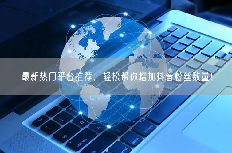 最新热门平台推荐，轻松帮你增加抖音粉丝数量！