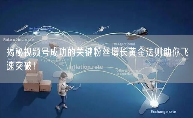 揭秘视频号成功的关键粉丝增长黄金法则助你飞速突破！
